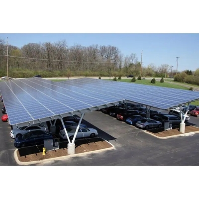 アノジスされた高 5kw アルミカーポートラック 太陽光駐車場