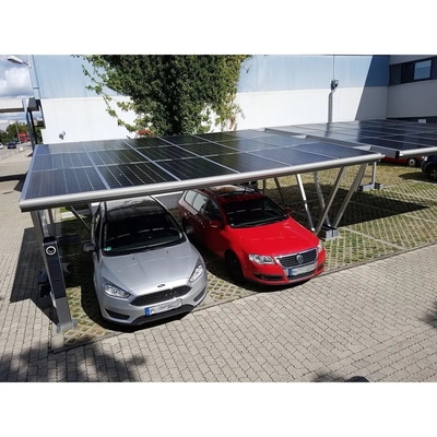 アノジスされた高 5kw アルミカーポートラック 太陽光駐車場