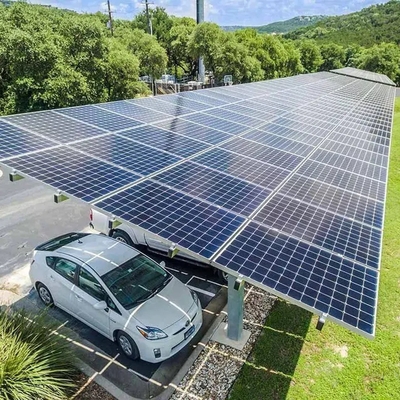 9kW ソーラーカーポート 簡単に設置できる アルウ 充電 25年 寿命 直接供給