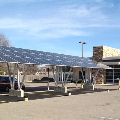 9kW ソーラーカーポート 簡単に設置できる アルウ 充電 25年 寿命 直接供給