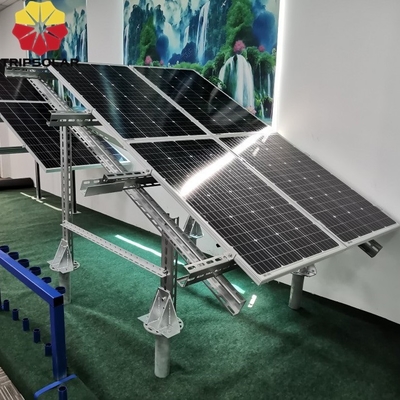 地上に設置された太陽電池モジュールの設置構造 雪負荷1.5KN/m2 風負荷60M/s