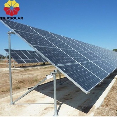 太陽光発電所用の地面固定システム ISO9001/CE 認証と25年の使用寿命