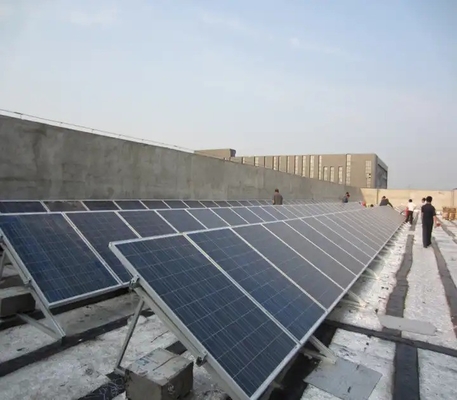 天然銀 PV 太陽光パネル 設置 アルミ 鋼 太陽光地面 設置レール