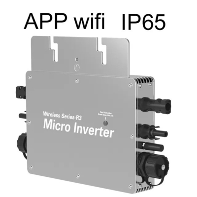 26.6A/8.7A出力電流とWIFI/RS485通信のマイクロインバーター太陽系