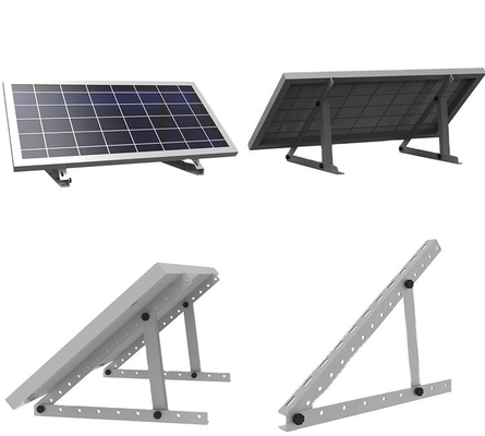 AL6005-T5 太陽光パネル 家庭用太陽光マウントシステム用の傾斜マウントブラケット 0-60度