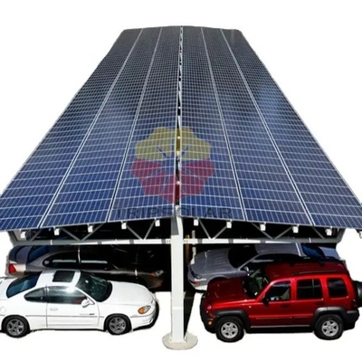 カーポート太陽光装置 10KW 軽量 アルミニウム 駐車場用太陽光カーポート