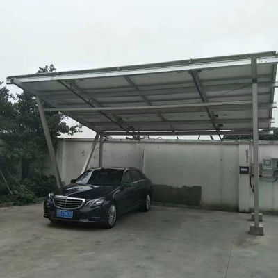 CE認定太陽光家電システム 25年使用寿命 アルミニウム太陽光屋根カーポート