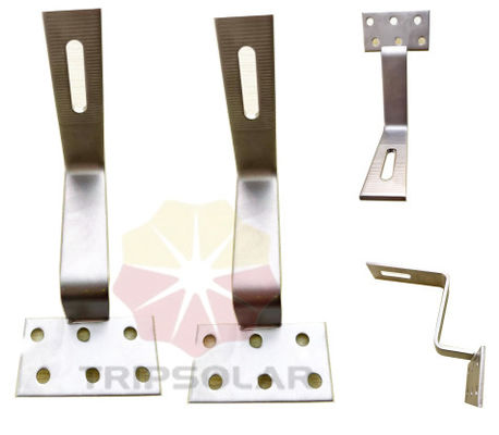 迅速な設置 太陽光タイル 屋根フック PVシステム構造のための究極の解決策