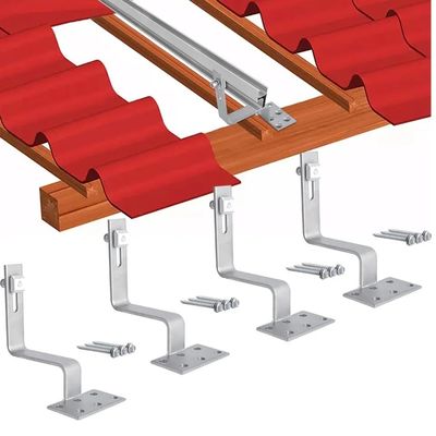 迅速な設置 太陽光タイル 屋根フック PVシステム構造のための究極の解決策