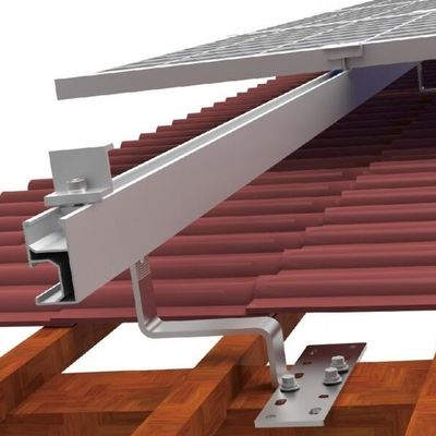 迅速な設置 太陽光タイル 屋根フック PVシステム構造のための究極の解決策