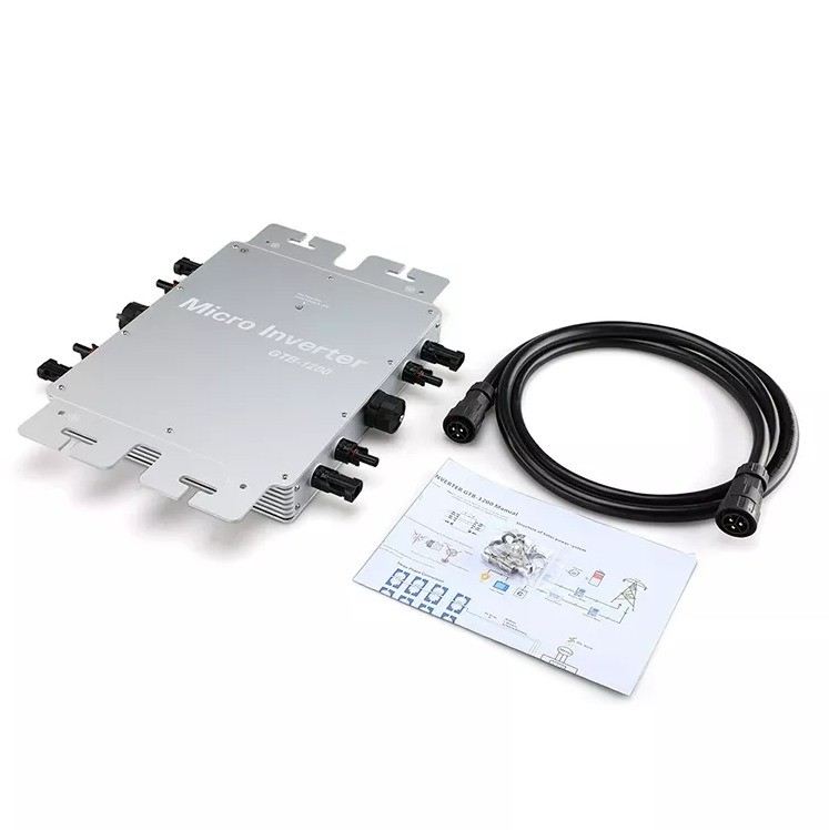 コンパクトデザイン 120V 230V PV 太陽光マイクロインバーターグリッド・タイシステム IP65 保護